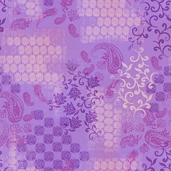 Lilac - Tonal Patchwork